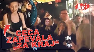 Ceca otišla u kafanu pa zapevala novi hit Gosti pali u quottransquot [upl. by Adnerol]