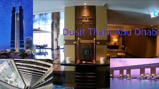 Dusit Thani Abu Dhabi Executive Club room with full tour including Breakfast [upl. by Yellas]