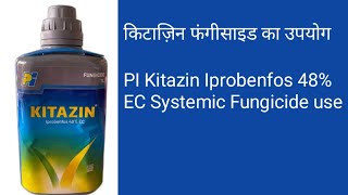 PI kitazin fungicide use in hindi Iprobenfos 48 EC systemic fungicide use [upl. by Tulley]