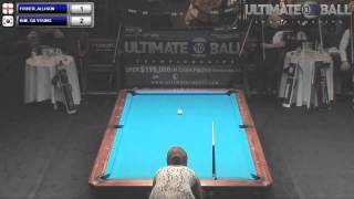 Ga Young Kim v Allison Fisher Ultimate 10 Ball Championships 2013 [upl. by Willmert]