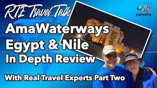 Secrets of Egypt amp the Nile River Cruise In Depth Review with AmaWaterways Part Two [upl. by Regazzi]