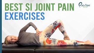 SI Joint Pain Relief Stretches and Exercises [upl. by Dominga231]