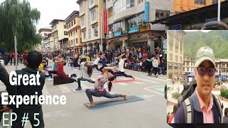 Thimphu Street Festival  Thimphu Tshechu  Bhutan [upl. by Saval]