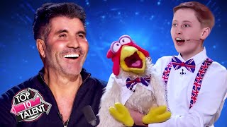 Best Ventriloquists on Got Talent [upl. by Gentilis]