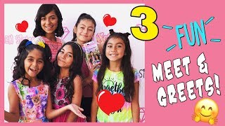 Meet And Greet Fun  LA County Fair  Family Fun with Parents Vloggers  VLOG IT  GEM Sisters [upl. by Rehportsirhc]