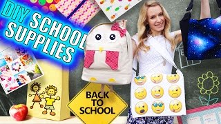 DIY School Supplies amp Room Organization Ideas 15 Epic DIY Projects for Back to School [upl. by Atnahs]