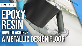 EPODEX Complete Guide on How to Achieve a Metallic Designer Floor with Epoxy Resin [upl. by Annaitat]