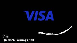 Visa NYSE V  Q4 2024 Earnings Call [upl. by Inverson393]