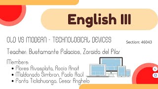 🔴 ACS11 WEEK 11  TASK OLD vs MODERN  ENGLISH III [upl. by Siroved88]