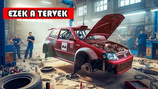 KEZDÉS 🚨 Rallycross POLO ÉPÜL 🚗 24H Racing [upl. by Nylirak]