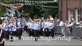 Schützenfest 2024 in DormagenStürzelberg Der Nachmittagsumzug [upl. by Oicnedurp137]