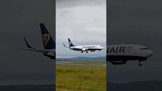 Ryanair hard landing [upl. by Nomolas]