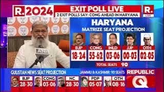 BJP Will Form Government On 8th Of October Says Anil Vij  Haryana Exit Polls 2024  Republic TV [upl. by Dannon]