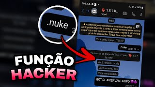 😳 ROUBA ADM FUNÇÕES como BOT DENTRO DO WHATSAPP  Ninja Night [upl. by Lemrahs]