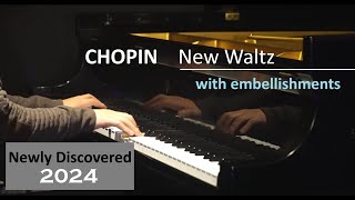 CHOPIN New Waltz with embellishments in A minor [upl. by Linson]