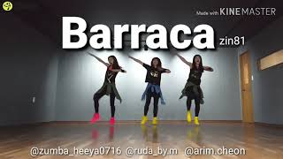 Barraca  zumba  zin81  liveclass  merengue  disco [upl. by Bekha]