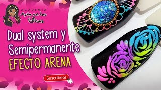 Esmaltado SEMIPERMANENTE Dual System  Tutorial de Decoración  Arte En Tus Uñas [upl. by Mccomb]