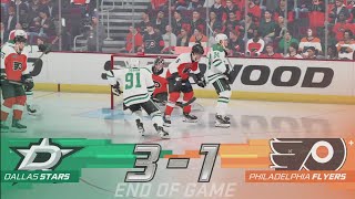 NHL 24  Dallas Stars vs Philadelphia Flyers  Gameplay PS5 [upl. by Renmus]