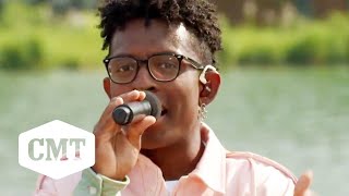 BRELAND Covers Shania Twain’s quotMan I Feel Like A Woman”  CMT Summer Sessions [upl. by Initof]