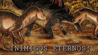 ALLOSAURUS VS STEGOSAURUS  OS GIGANTES DO JURÁSSICO NORTEAMERICANO [upl. by Chandos661]