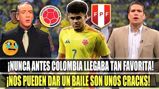 ¿ASUSTADOS PRENSA PERUANA ANALIZA COMO LLEGA COLOMBIA PROXIMO RIVAL EN ELIMINATORIAS PARTIDAZO [upl. by Schiro]