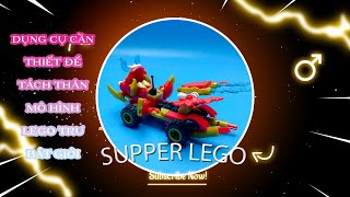 Supper Lego  Dụng cụ cần thiết để tách thân mô hình lego trư bát giới [upl. by Nnyled951]