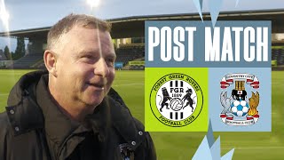 Mark Robins and Ellis Simms react to preseason win over Forest Green Rovers 🎙️ [upl. by Edahc]