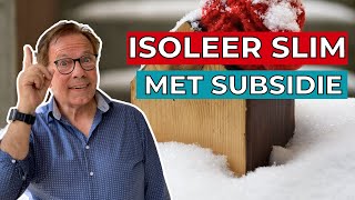 Hoe moet je de isolatiesubsidie of de ISDE subsidie aanvragen [upl. by Gibby]