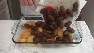 SMALL GREEK SAUSAGES IN TOMATO SAUCE  STAVROS KITCHEN  GREEK CUISINE [upl. by Melvena]