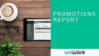 Uniware Cloud  Run a Promotions Report [upl. by Orodisi344]