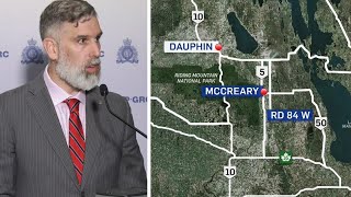 RCMP investigating triple homicide in McCreary Manitoba [upl. by Isadora]