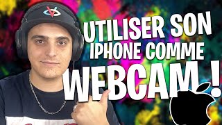 Comment UTILISER son SMARTPHONE comme WEBCAM [upl. by Naesal776]