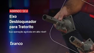 UNBOXING Eixo desbloqueador para tratorito [upl. by Nylesaj]