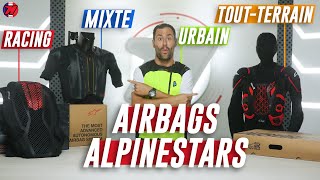 Airbag moto Alpinestars ✅ LEQUEL ACHETER  Types et prix 🤔 [upl. by Sager]