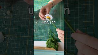 Jai fait un bouquet de fleurs en crochet  crocheting flowers fleurs [upl. by Anselma]