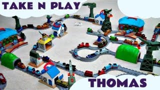 Massive Take N Play Thomas And Friends Toy Train Set [upl. by Ozen]