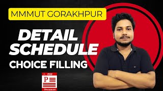 MMMUT COUNSELLING SCHEDULE 2024  MMMUT COUNSELLING CHOICE FILLING 2024  MMMUT GORAKHPUR REVIEW [upl. by Nielson850]