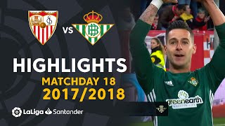 Resumen de Sevilla FC vs Real Betis 35 J18 20172018 [upl. by Cynth]