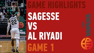 Highlights Sagesse vs AlRiyadi  WASL GAME 1  28 March 2024 [upl. by Ykcor]