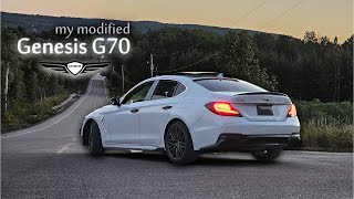 Modified 2019 Genesis G70 Cinematic Unleashing Performance and Style karambahga [upl. by Sinnek]