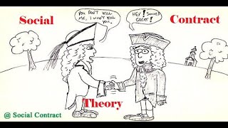 Social Contract Theory Thomas Hobbes John Locke and Rousseau [upl. by Inatirb451]