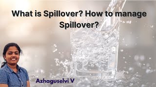 What is Spillover How to manage Spillover [upl. by Faxun]