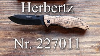 Herbertz Messer nr 227011Giveaway Gewinn [upl. by Airdnax807]