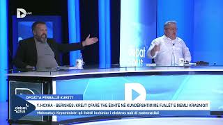 quotTë djegi se ta shajta nipinquot debat i nxehtë mes Hisen Berishës e Yll Hoxhës [upl. by Thorstein557]