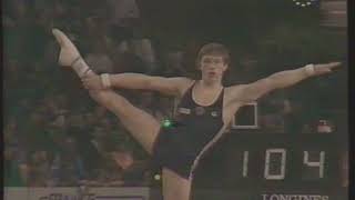 Vitaly Scherbo URS  World Cup 1990  Floor Exercise Final [upl. by Mellitz]