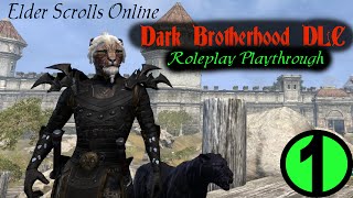 ESO Dark Brotherhood Roleplay part 1 Elder Scrolls Online DLC Playthrough [upl. by Trinia750]