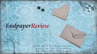 Originelle Briefe selber falten  Tutorial  EndpaperReview [upl. by Lucina]