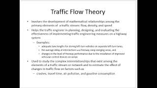 Traffic Flow Theory [upl. by Sotnas]