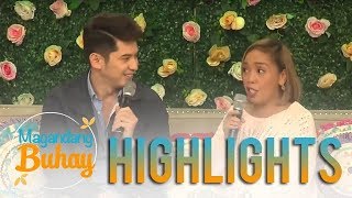 Magandang Buhay Ahron and Kakai shares how they made up [upl. by Arimlede]