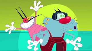 Oggy and the Cockroaches  Magic puppet SEASON 7 BEST CARTOON COLLECTION  New Episodes in HD [upl. by Razec]